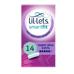 Lil-Lets SmartFit™ Non-Applicator Super Plus Extra Tampons