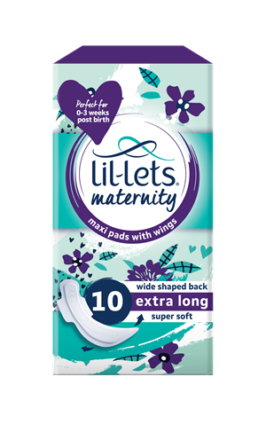 SmartFit™ Maternity Maxi Pads With Wings