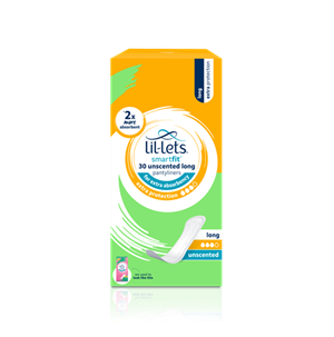 SmartFit™ Extra Protection Long Length Unscented Pantyliners