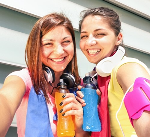 Teens And Water Bottles UMBRACO SIZED