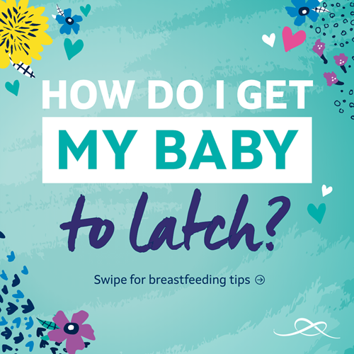 How to get a good latch when breastfeeding LilLets