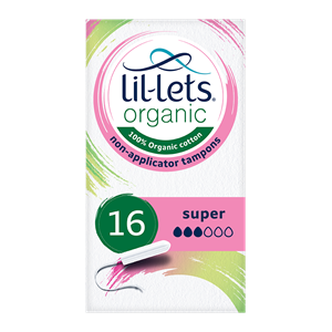 Lil-Lets Organic Super Non-Applicator Tampons