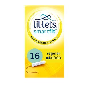 Lil-Lets SmartFit™ Non-Applicator Regular Tampons