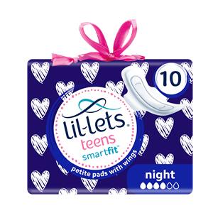 Lil-Lets Teens Night Pads with Wings