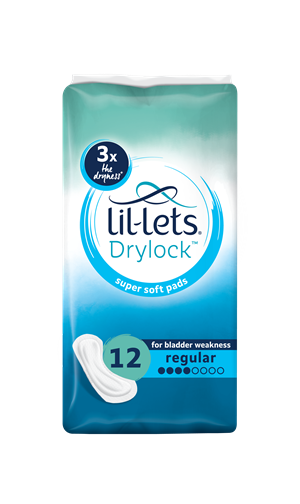 SmartFit™ Lil-Lets Drylock Regular Incontinence Pads