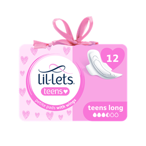 Lil-Lets Teens Long Pads with Wings