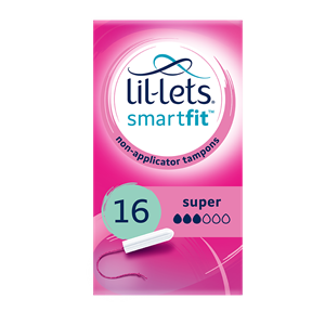 Lil-Lets SmartFit™ Non-Applicator Super Tampons