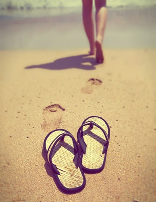 Beach Sandals Feet Summer Umbraco Sized