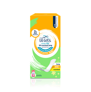 SmartFit™ Extra Protection Long Length Scented Pantyliners