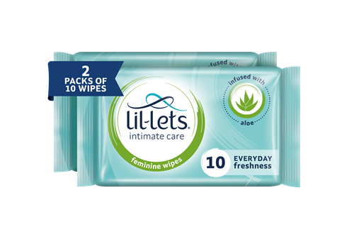 Lilets Intimate Care Wipes Aloe Fresh 10S X 2