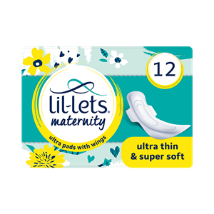 Lil-Lets Maternity Ultra Pads with Wings