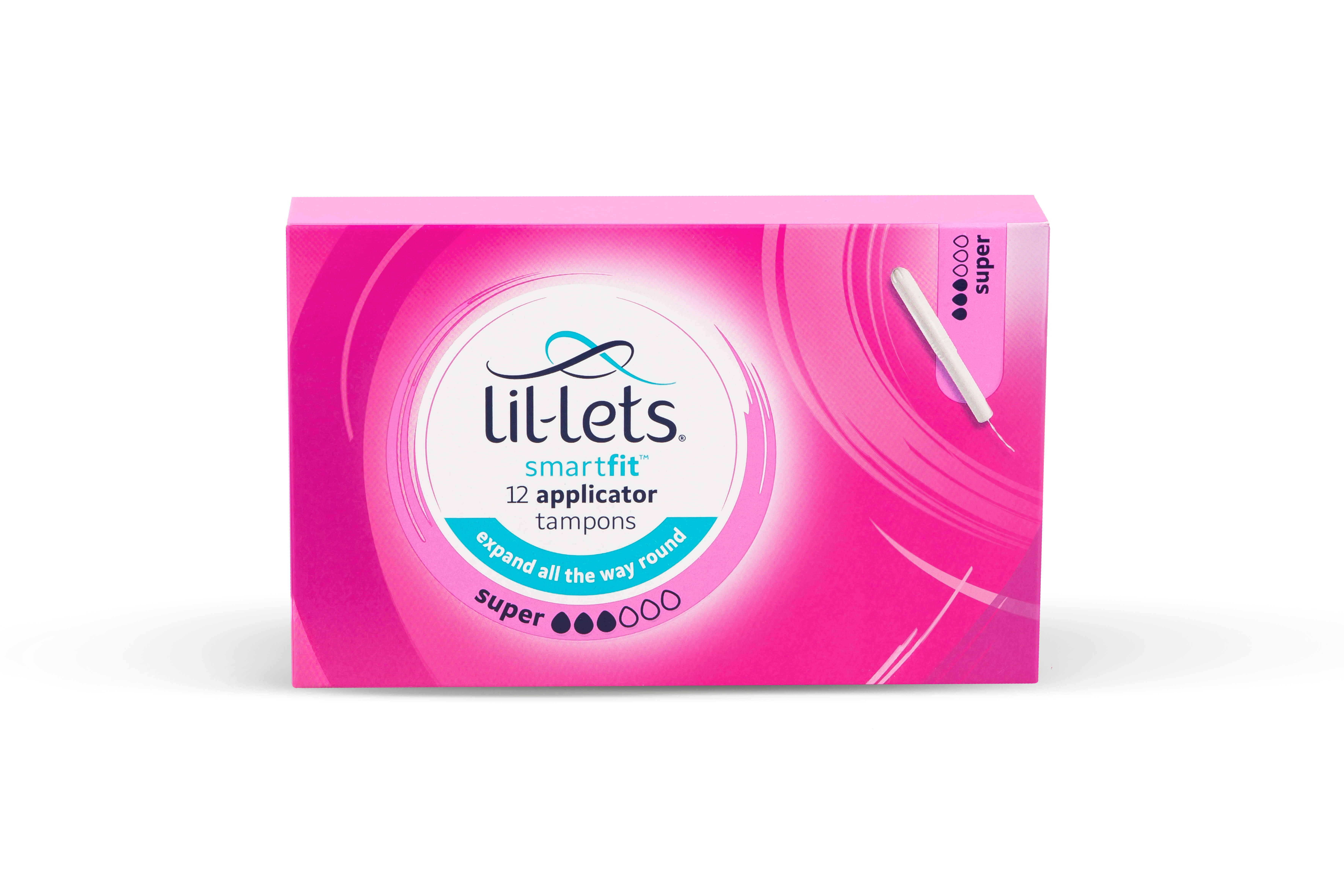 LilLets Cardboard Applicator Super Tampons LilLets